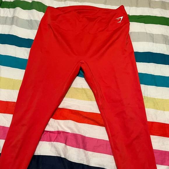 Gymshark Red Tights
